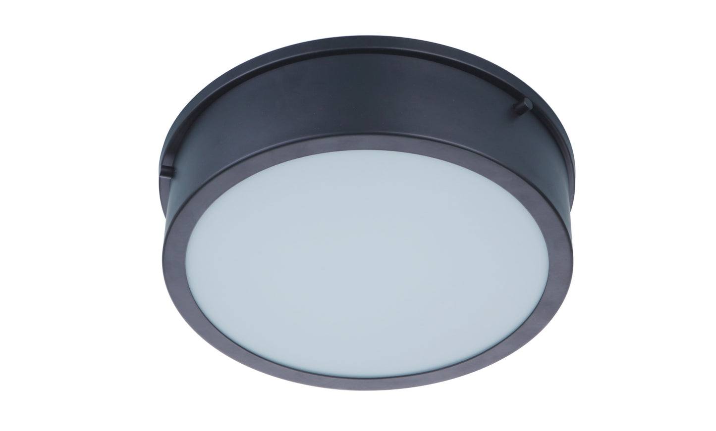 X6711-FB-LED - Fenn 1 Light 11" Wide Flush Mount - Flat Black