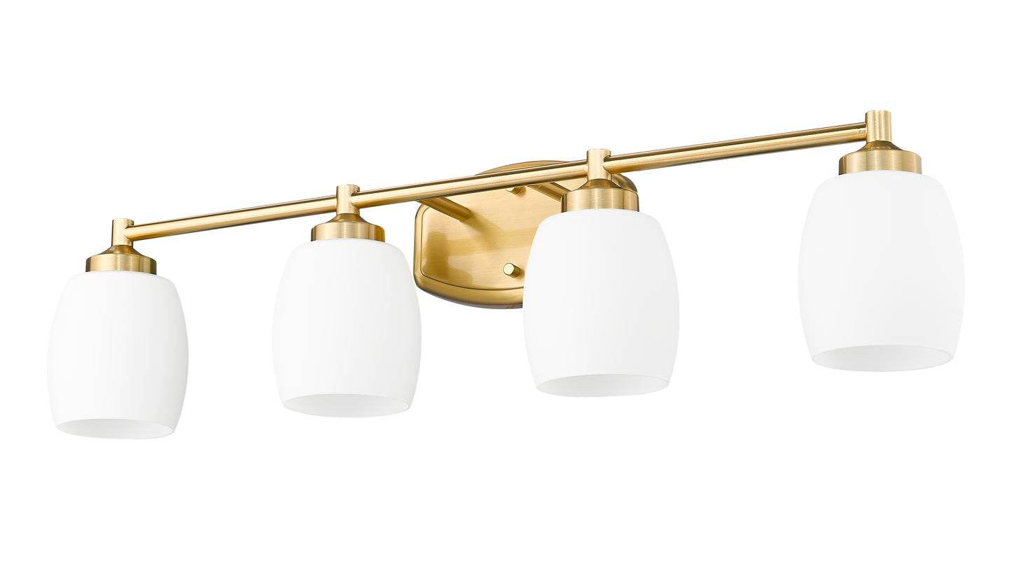 745-4V-LG - Kendrick 4 Light 31" Vanity - Luxe Gold