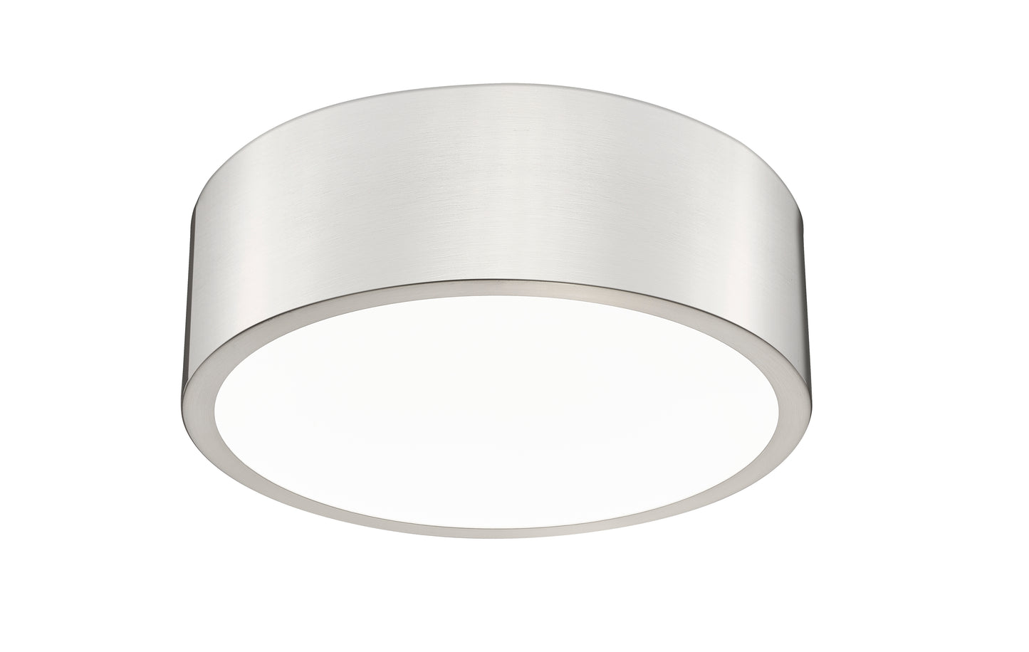1017F12-BN-LED - Coronado 1 Light Flush 12" Mount - Brushed Nickel