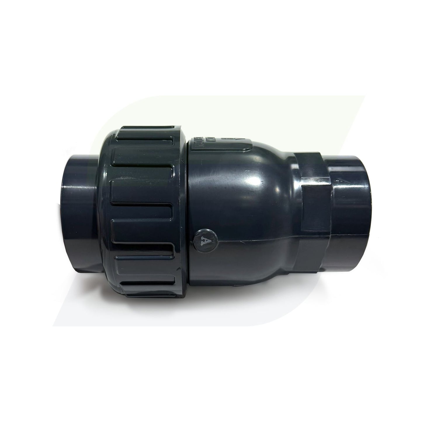 1210030 - 3" PVC Union Ball Check Valve - EPDM - Socket x Socket