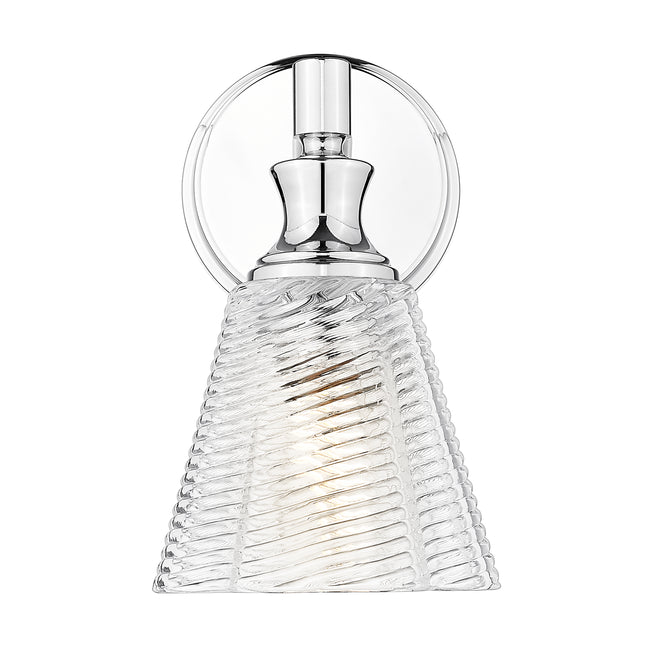 7704-1S-CH - Auden 1 Light Wall 10" Sconce - Chrome