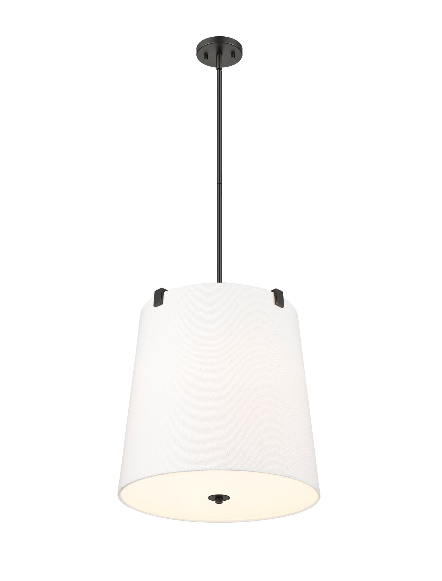 3501P18-MB - Weston 5 Light 18" Pendant - Matte Black