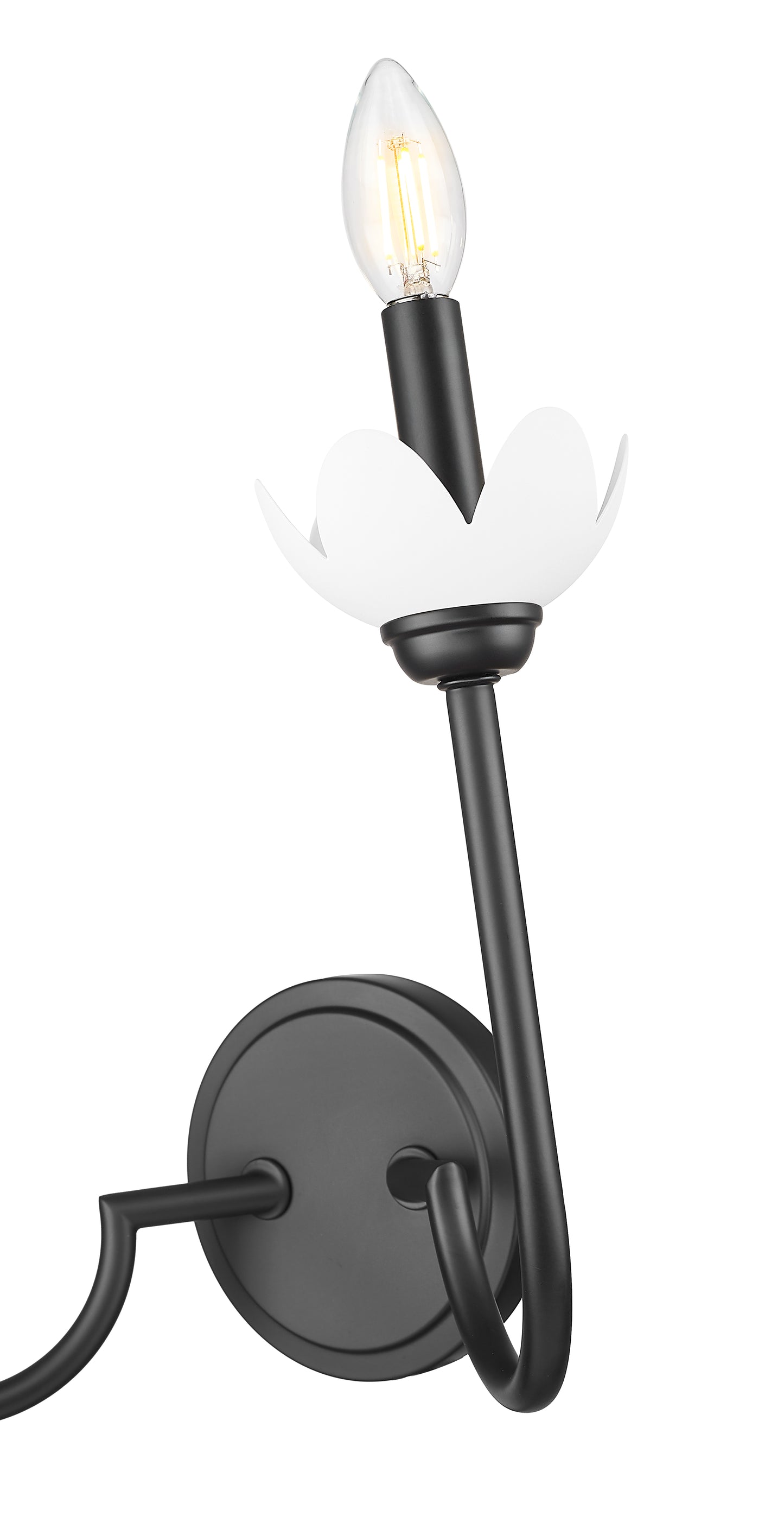 352-2S-MB - Allistair 2 Light Wall 12" Sconce - Matte Black