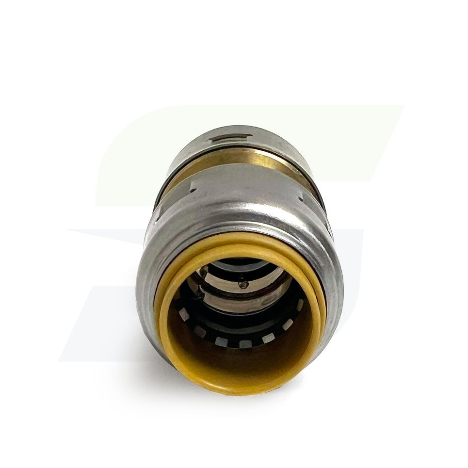 U008LF - 1/2" x 1/2" Push-to-Connect Lead Free Coupling