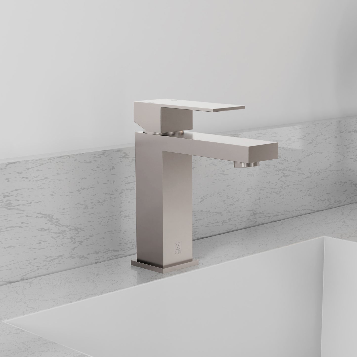 RBCN2-BF-BN - Rubicon Modern Single Handle Bath Faucet in Brushed Nickel