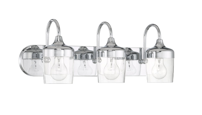 58103-CH - Wrenn 3 Light 24" Wide Vanity Light - Chrome