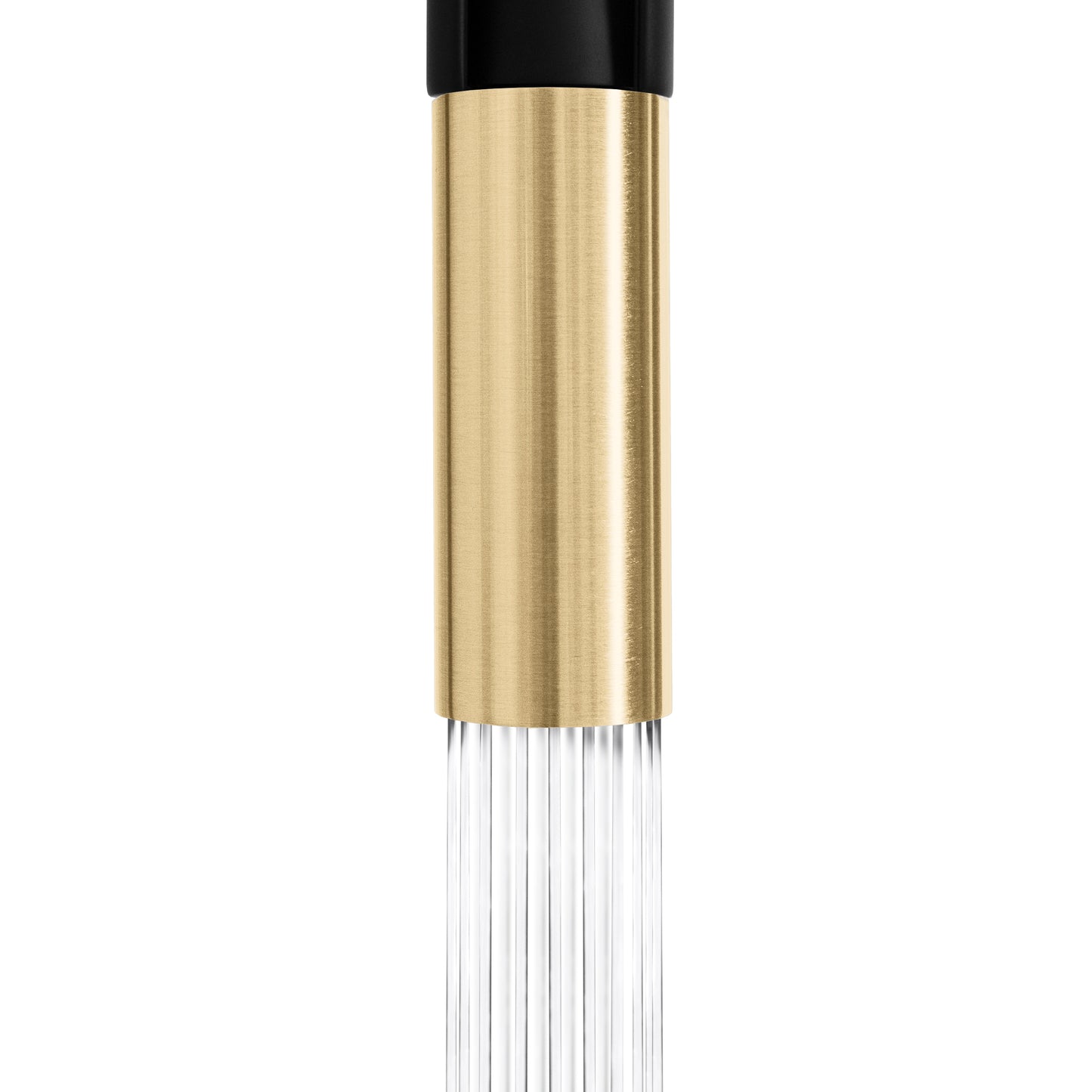 SRA-KF-ZMBCB - Autograph Edition Sierra Pull Down Spring Single Handle Kitchen Faucet in Matte Black and Champagne Bronze