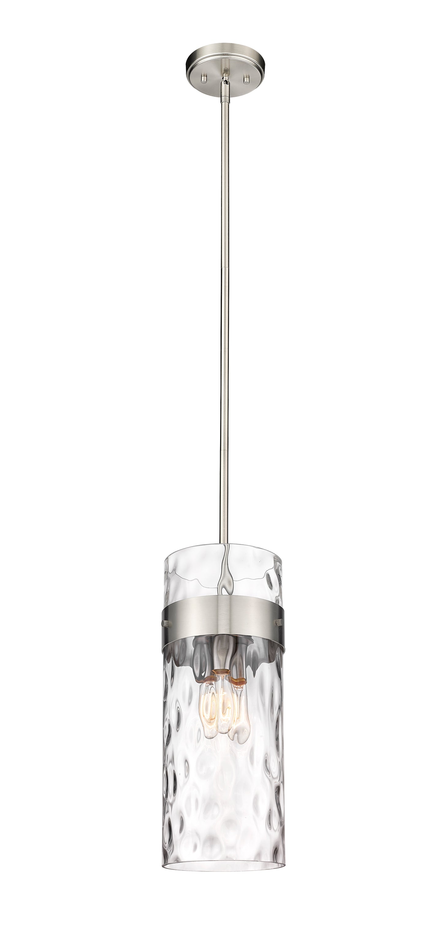 3035P9-BN - Fontaine 3 Light 9" Pendant - Brushed Nickel