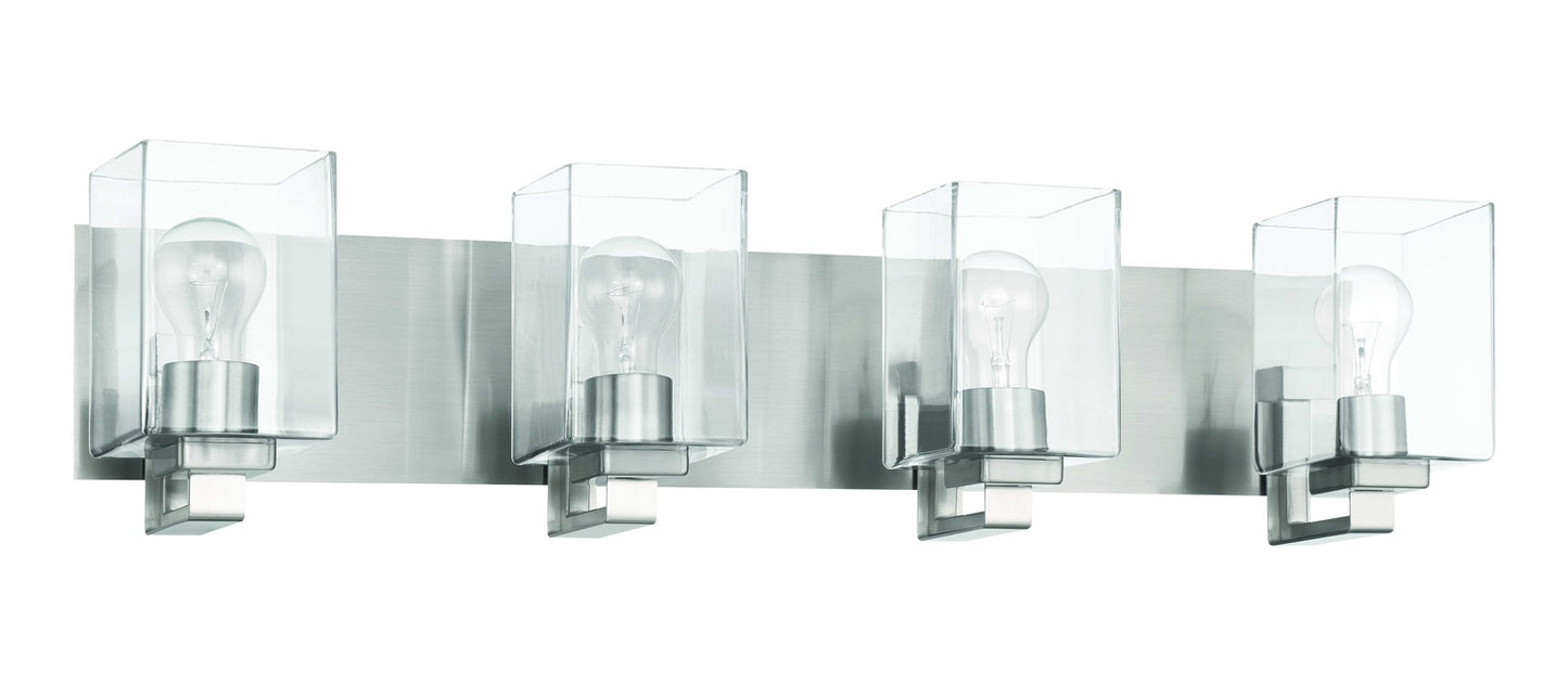 18532BNK4 - McClane 4 Light 32" Wide Vanity Light - Brushed Nickel