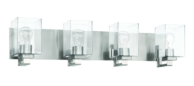 18532BNK4 - McClane 4 Light 32" Wide Vanity Light - Brushed Nickel