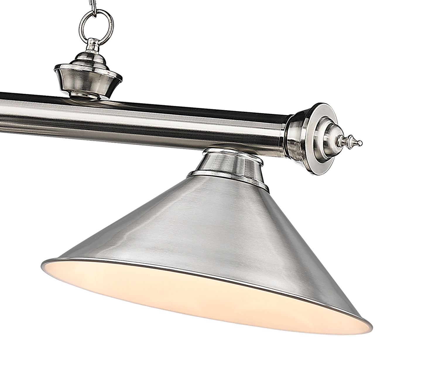 2306-3BN-BN15 - Cordon 3 Light 57" Billiard - Brushed Nickel
