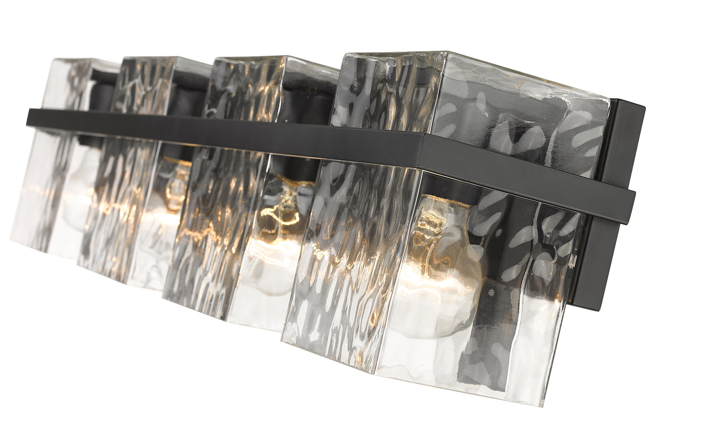 1938-4V-MB - Bennington 4 Light 29" Vanity - Matte Black