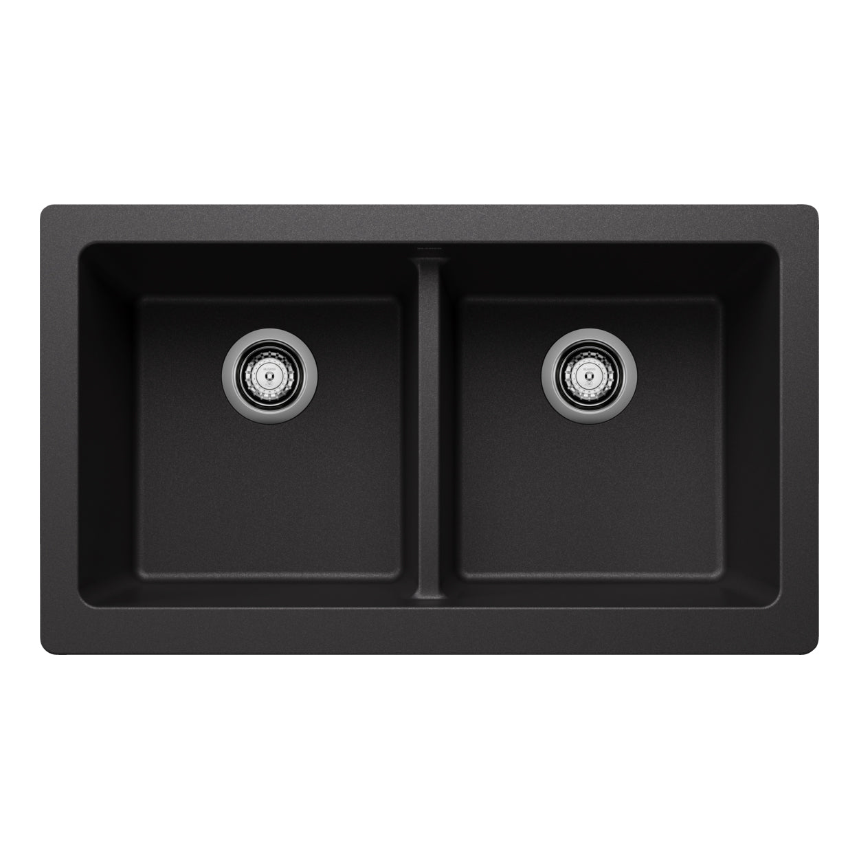 526547 - 33" Vintera Double Bowl Apron-Front Farmhouse Sink - Anthracite