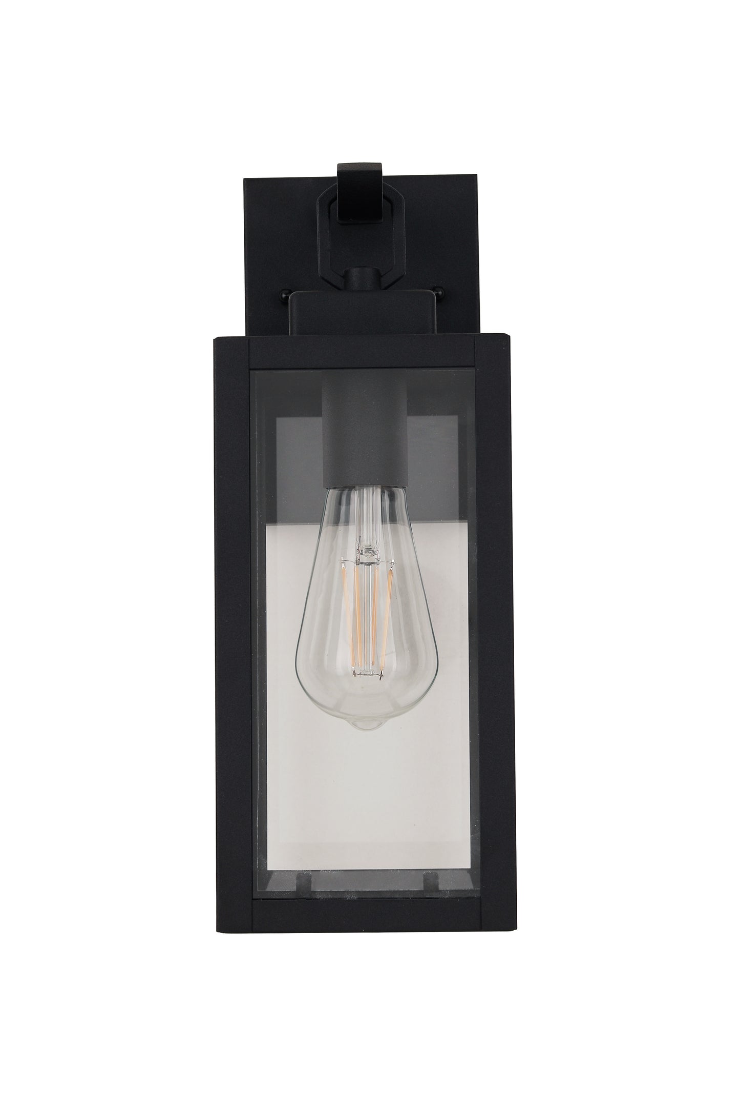 ZA6804-TB - Marin 1 Light 13.75" High Outdoor Wall Lantern - Textured Black