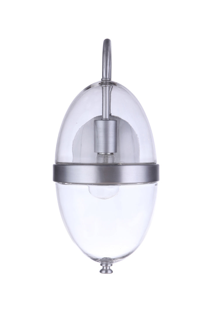 ZA3514-SA - Sivo 1 Light 15" High Outdoor Wall Lantern - Satin Aluminum