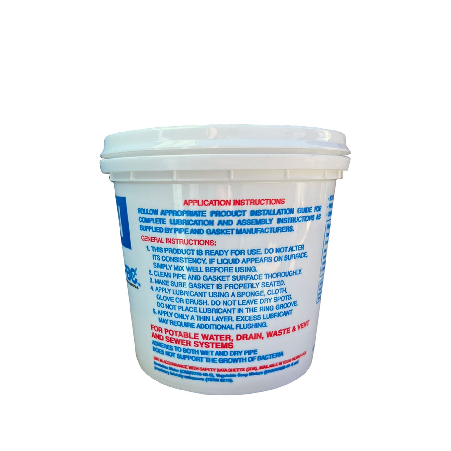 Ease-On Water Dispersible Pipe Joint Lubricant - 2 lbs