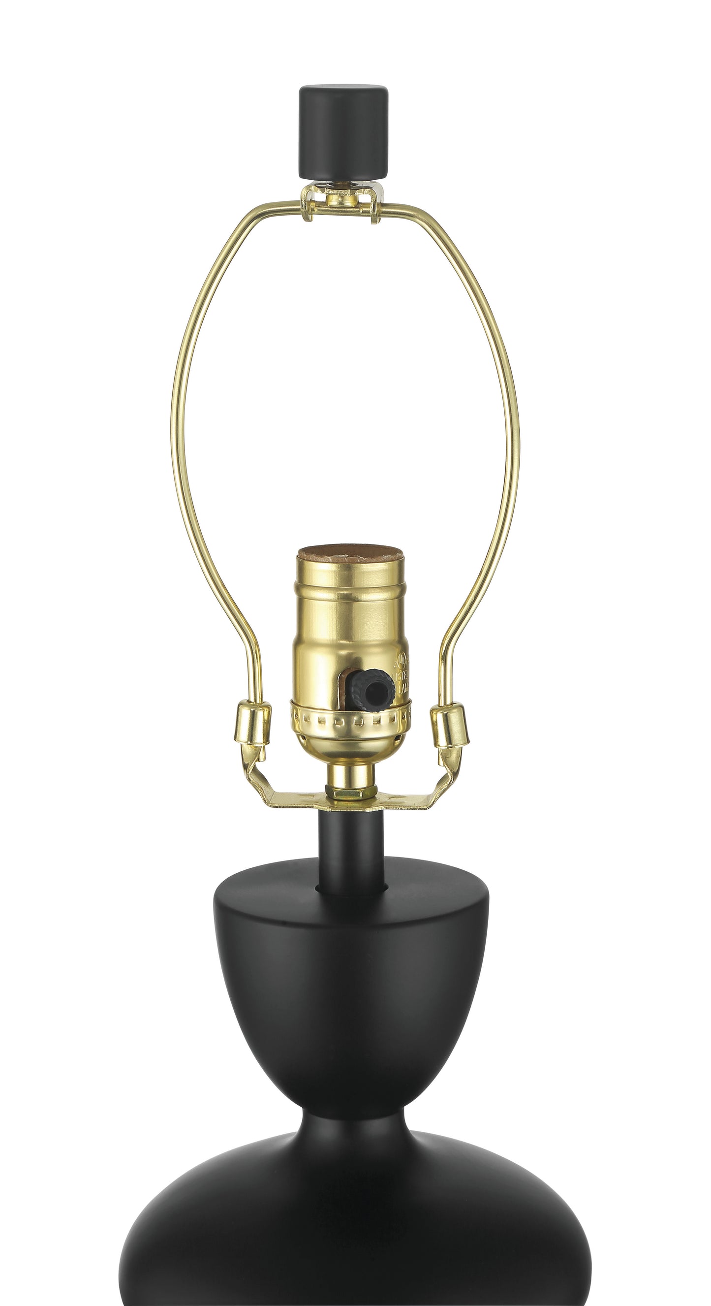 87028FB-T - Misha 1 Light 28" High Table Lamp - Flat Black