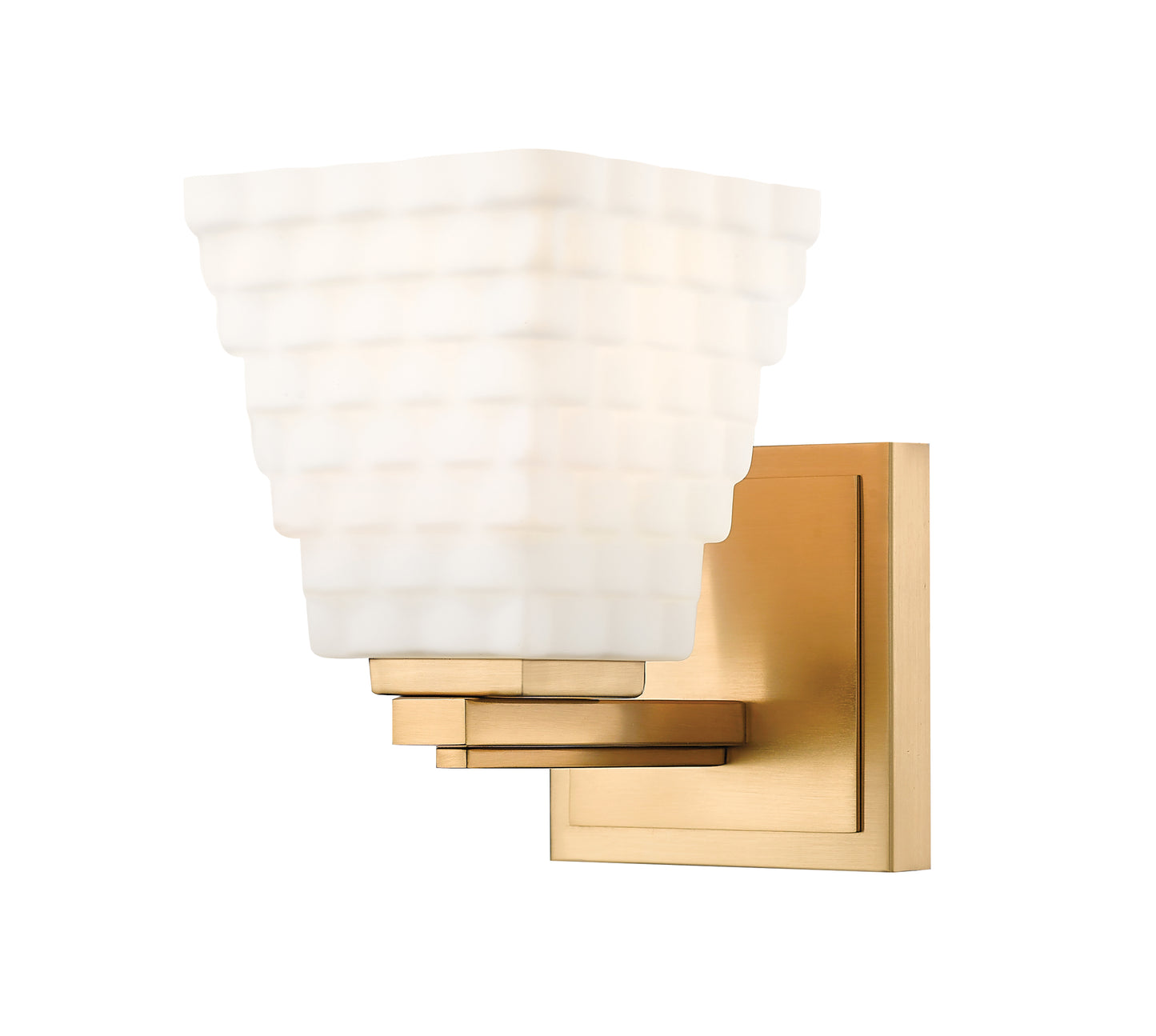 7514-1S-MGLD - Annalise 1 Light Wall 7" Sconce - Modern Gold