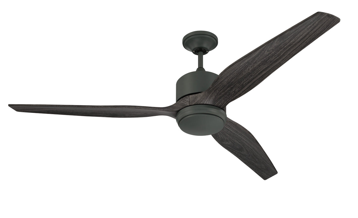 FXL60DGT3 - Force XL 60" Wet Rated Ceiling Fan 3 Blade 60" 3 Blade Indoor Outdoor Ceiling Fan with Light Kit - Dark Graphite