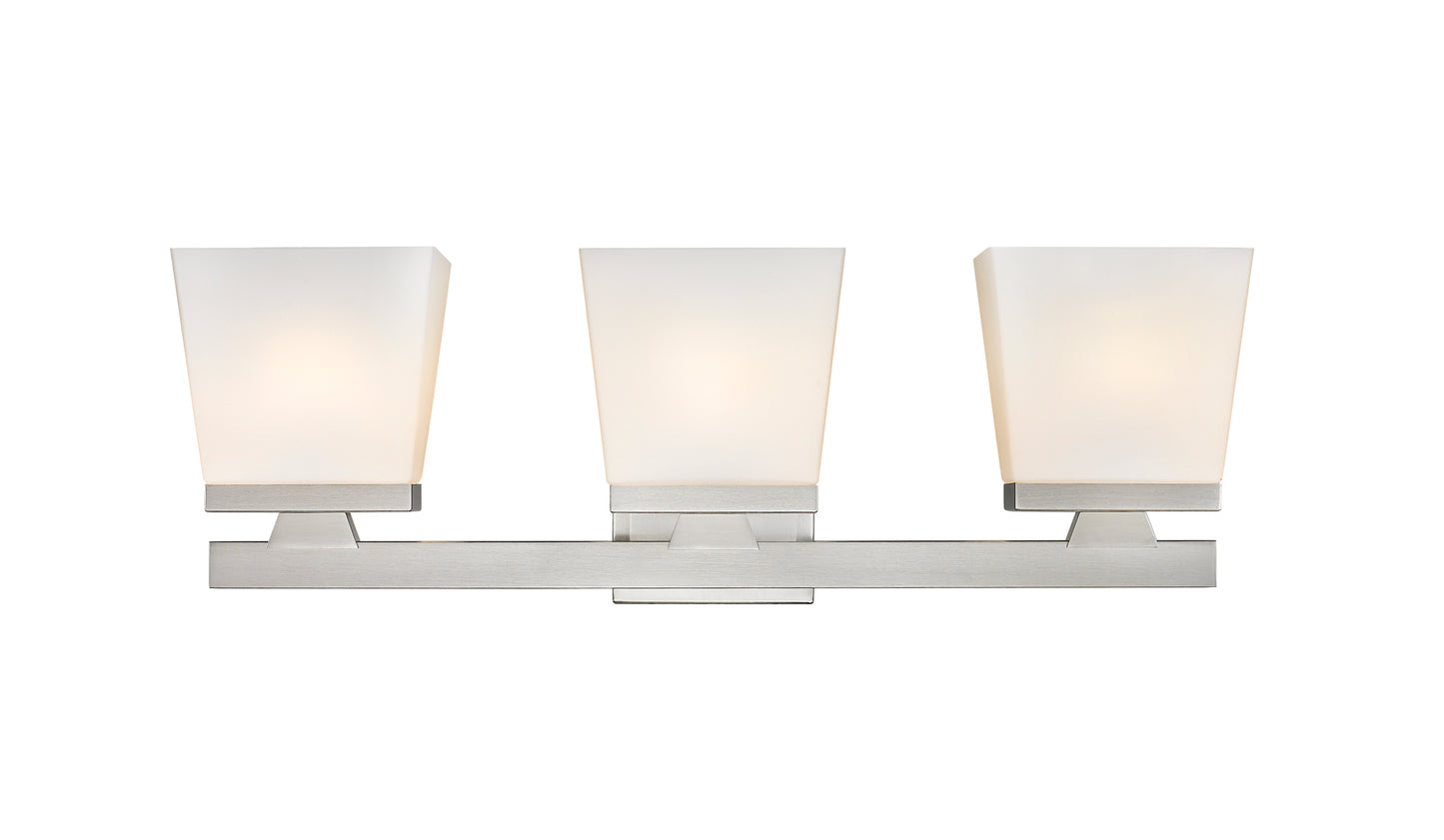 1937-3V-BN - Astor 3 Light 23" Vanity - Brushed Nickel