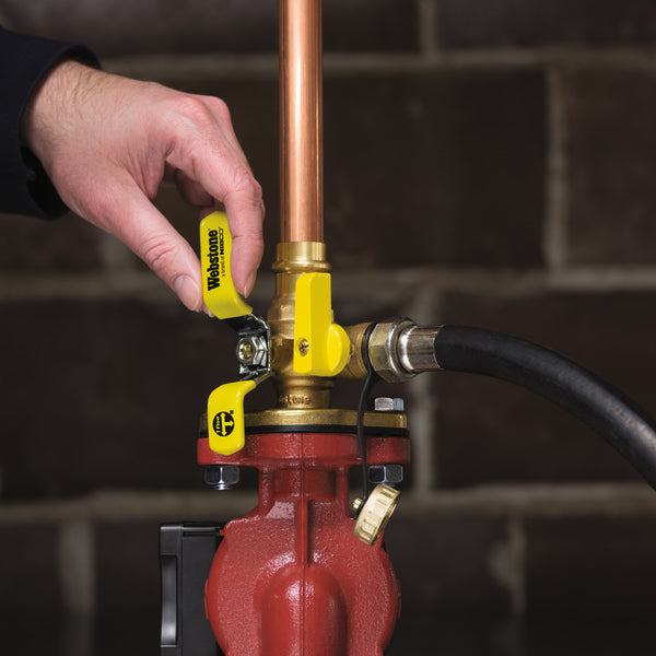 H-51415 - 1-1/4" Isolator - Rotating Flange - Multi-Function Hi-Flow Hose Drain - SWT x Flange