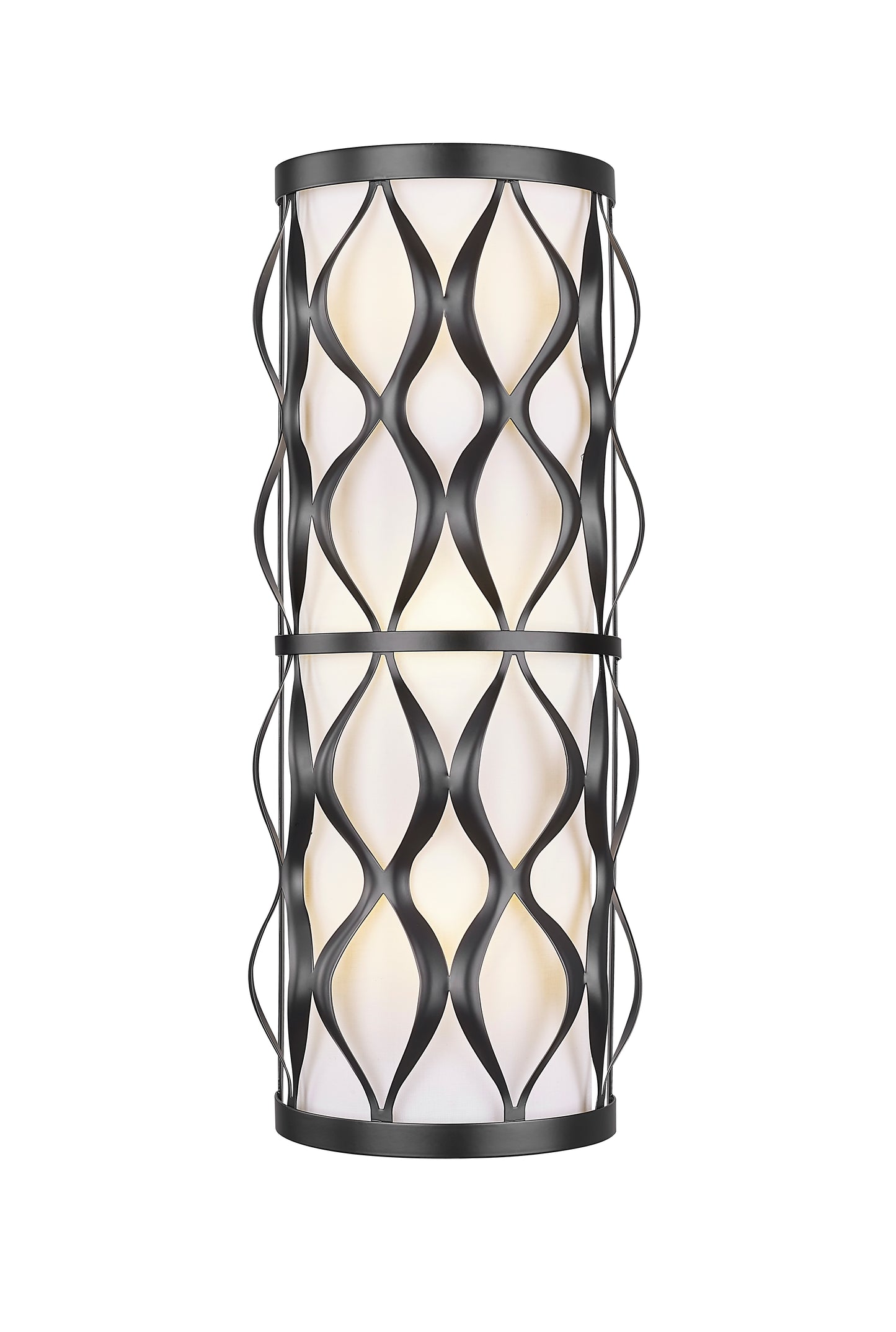 1948-3S-MB - Harden 3 Light Wall 22" Sconce - Matte Black