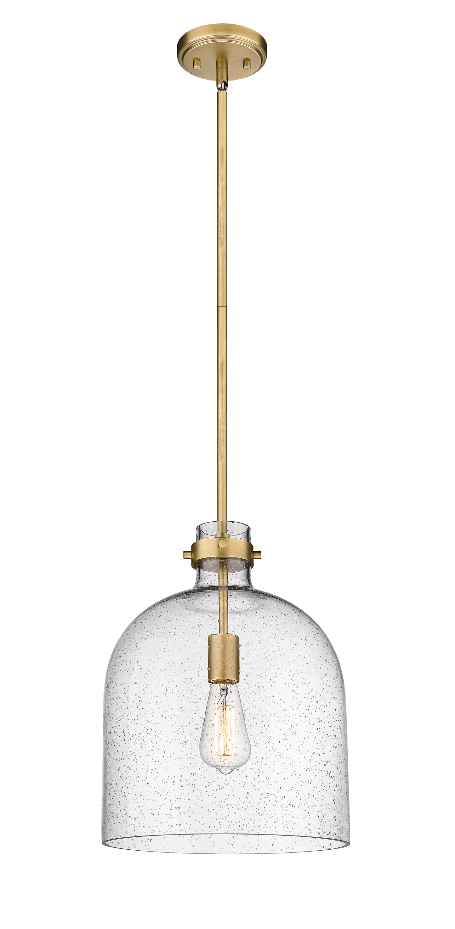 817-12RB - Pearson 1 Light 12" Pendant - Rubbed Brass