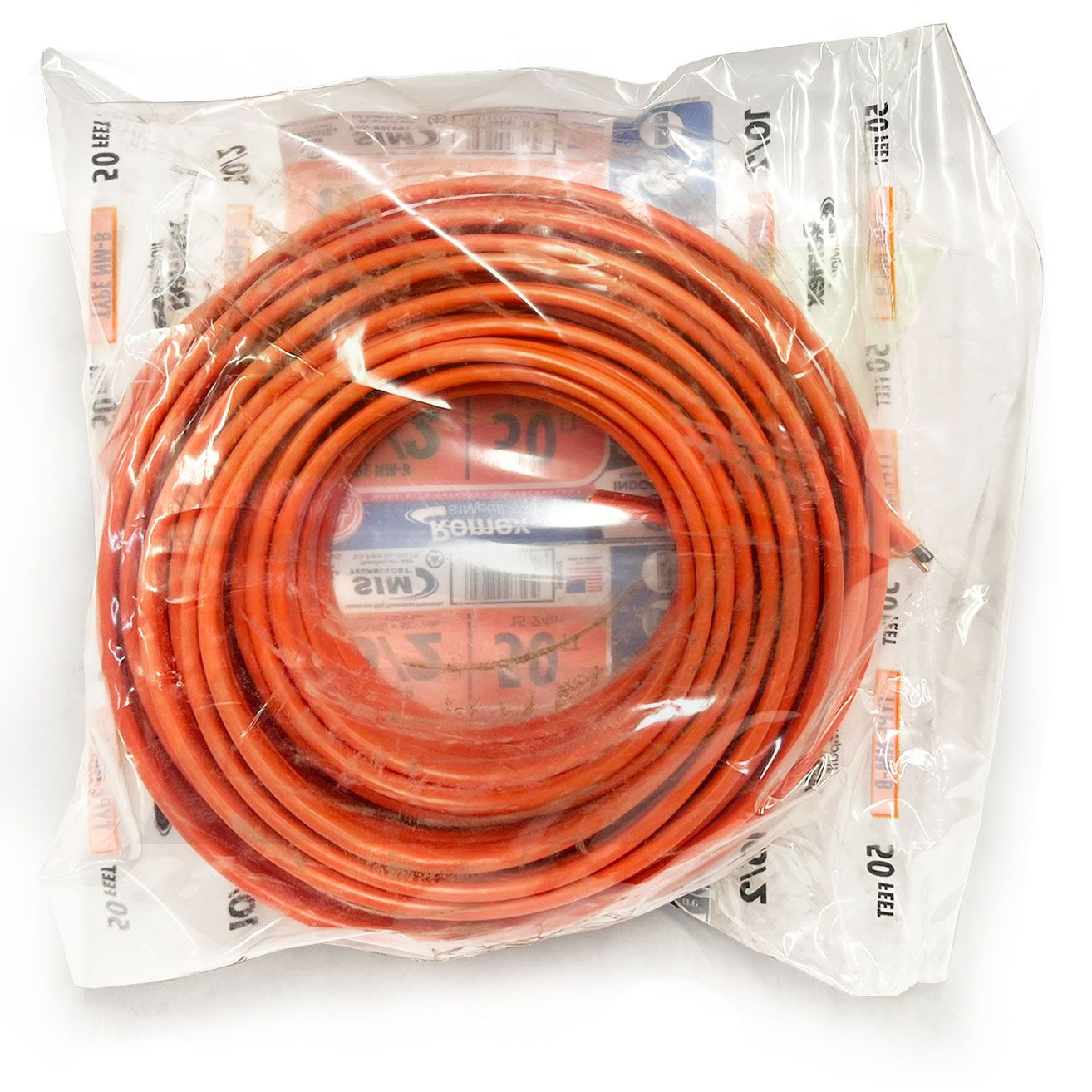 28829022 - 10/2 Orange Romex SIMpull NM-B Indoor Electrical Cable with Ground - 50 ft