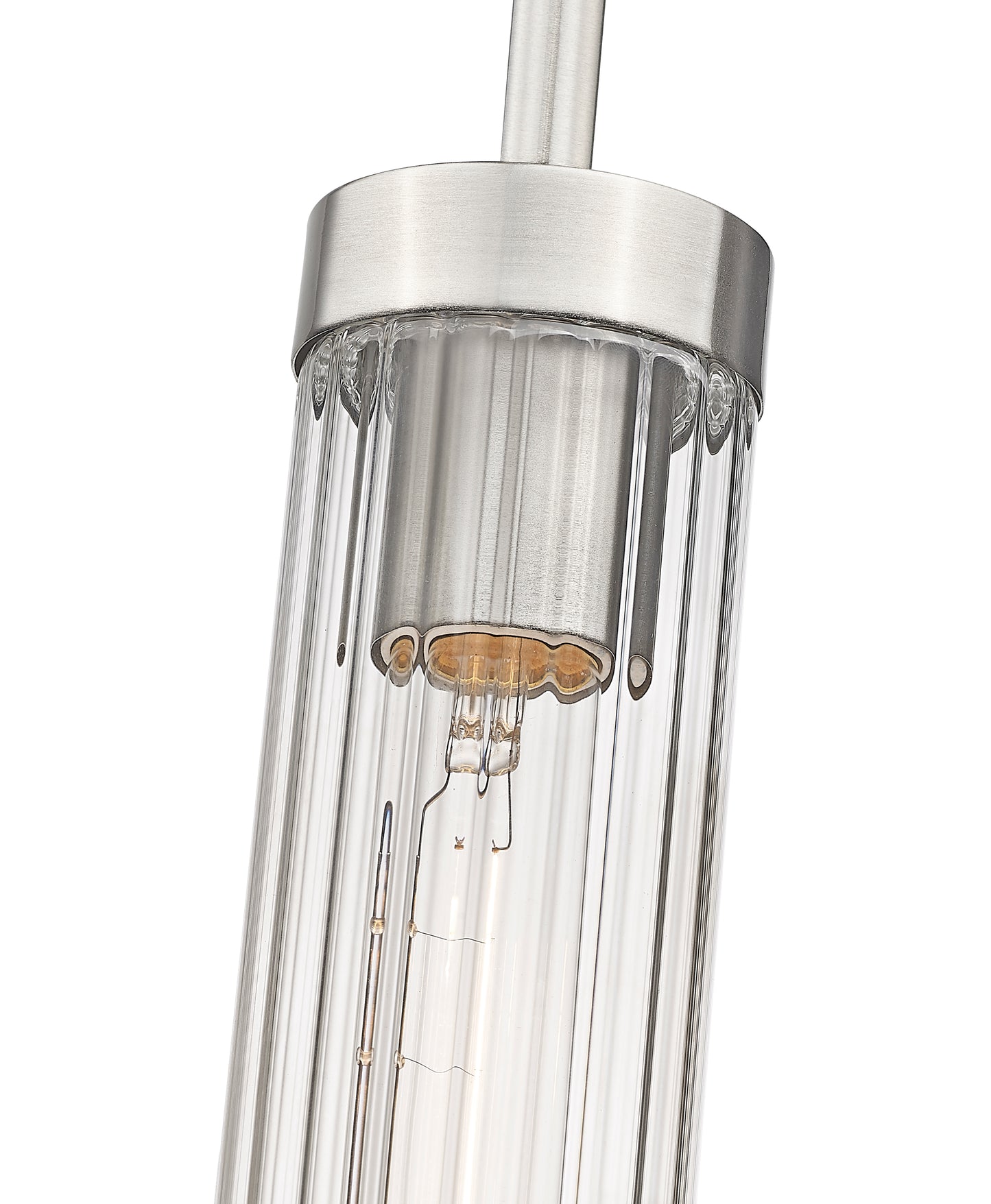 740P-ROD-BN - Beau 1 Light 5" Pendant - Brushed Nickel