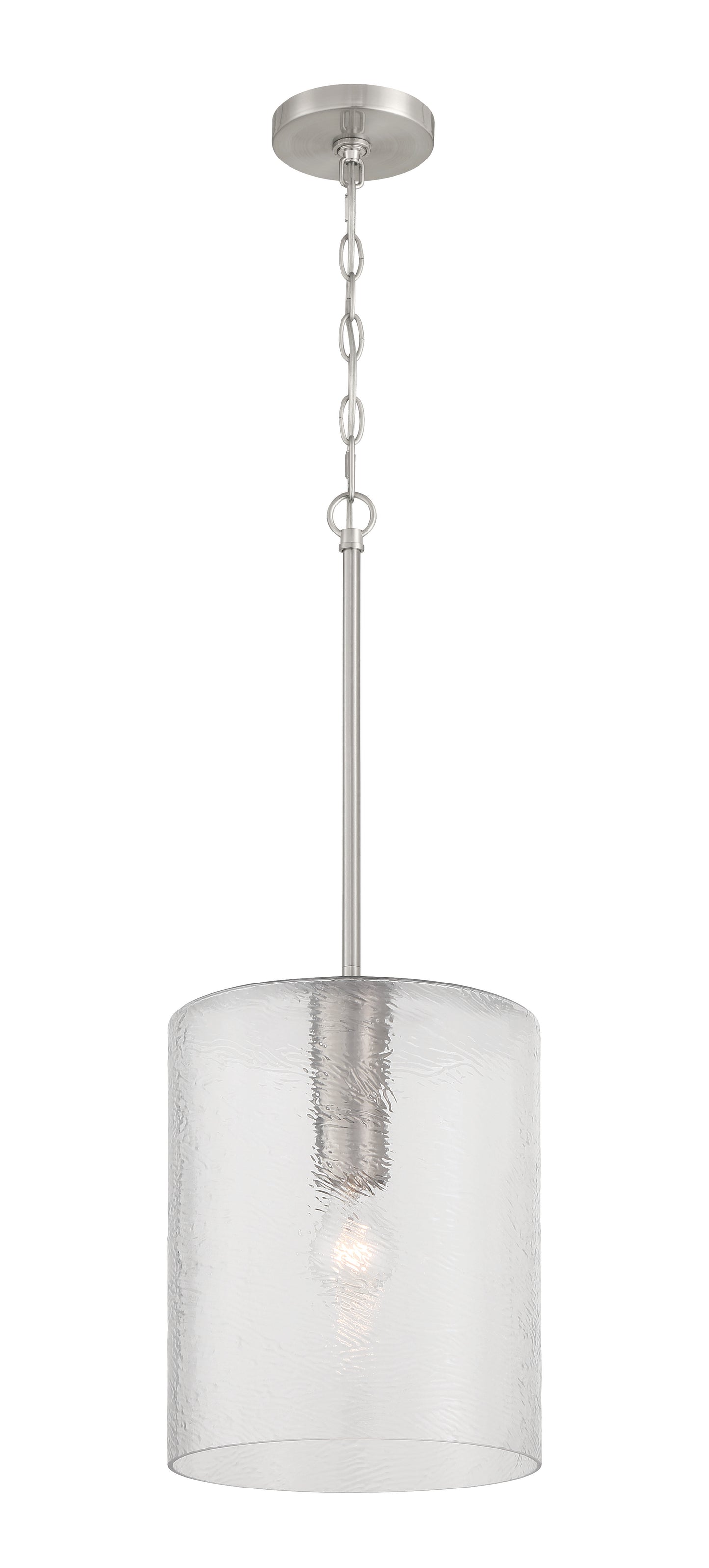 60292-BNK - Lyndsey 1 Light 10" Wide Pendant - Brushed Nickel