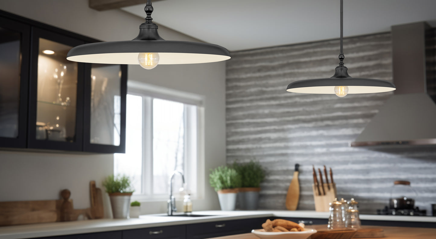 2308P24-MBZ - Camden 1 Light 24" Pendant - Modern Bronze