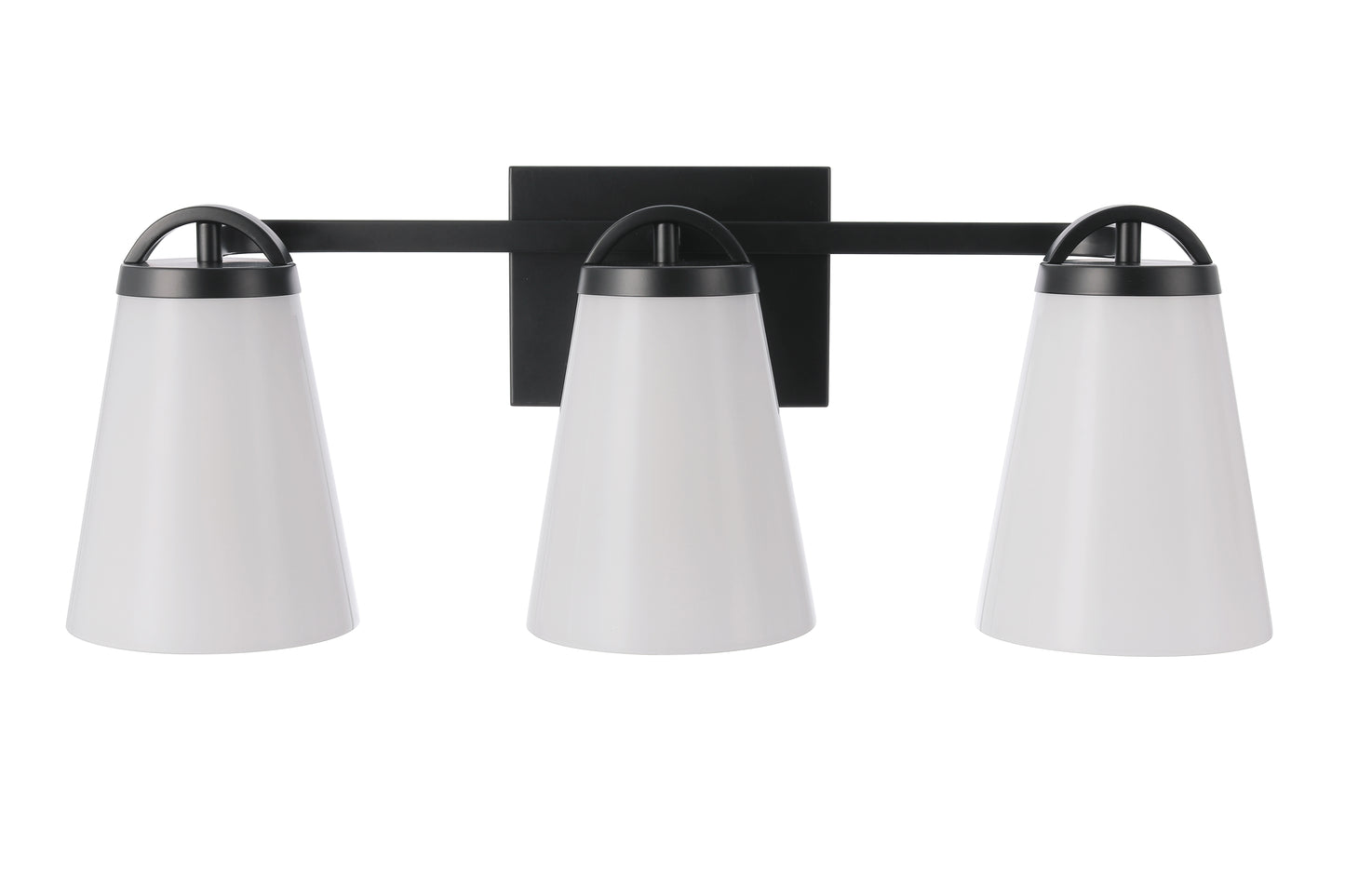 20723FB3 - Zane 3 Light 23" Wide Vanity Light - Flat Black