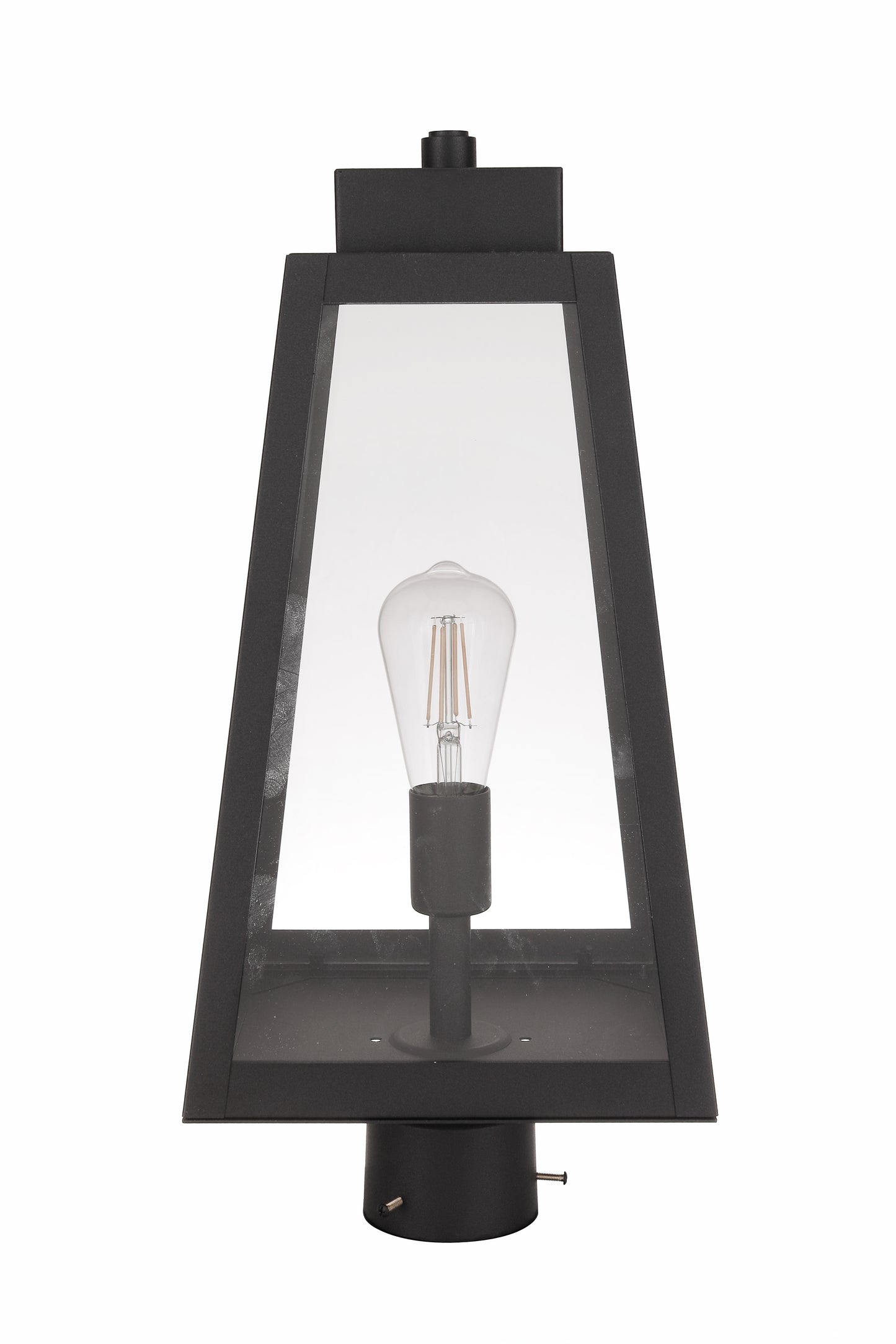 ZA6925-TB - Sorano 1 Light 21" High Outdoor Post - Textured Black