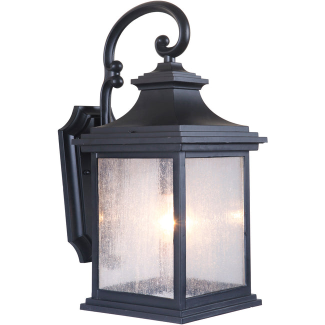 Z3214-MN - Gentry 1 Light 19" High Outdoor Wall Lantern - Midnight