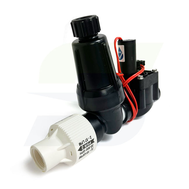 PCZ-101-25 - Drip Control Zone Kit - 1" PGV Flow Control Valve, Filter and 25 PSI Regulator