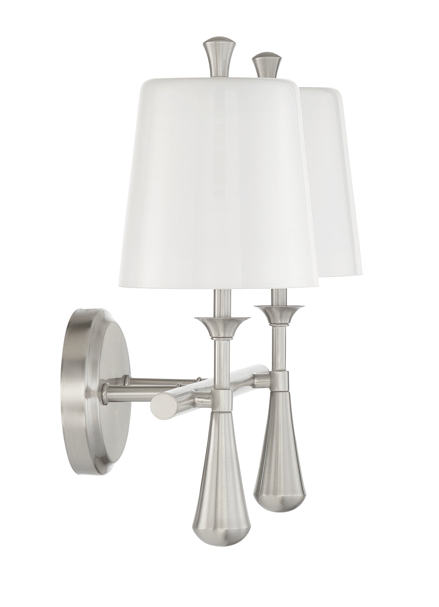 57402-BNK - Palmer 2 Light 14.25" Wide Vanity Light - Brushed Nickel