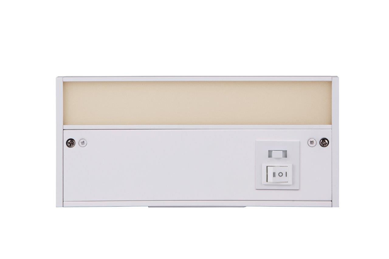 CUC3008-W-LED - 3CCT Under Cabinet Light Bars 1 Light 3.63" Wide Under Cabinet Light Bar - White