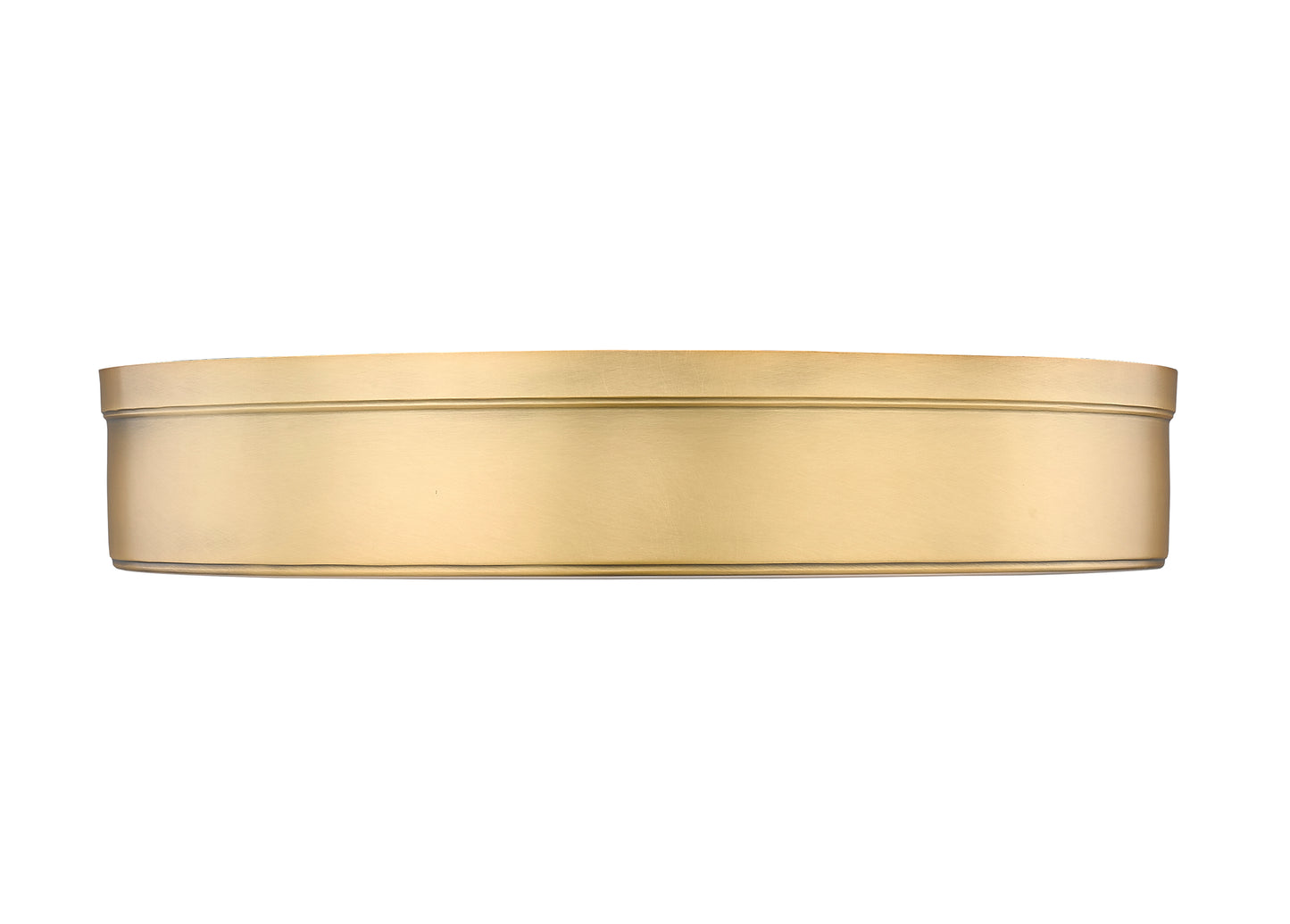 1944F22-RB-LED - Anders 3 Light Flush 22" Mount - Rubbed Brass