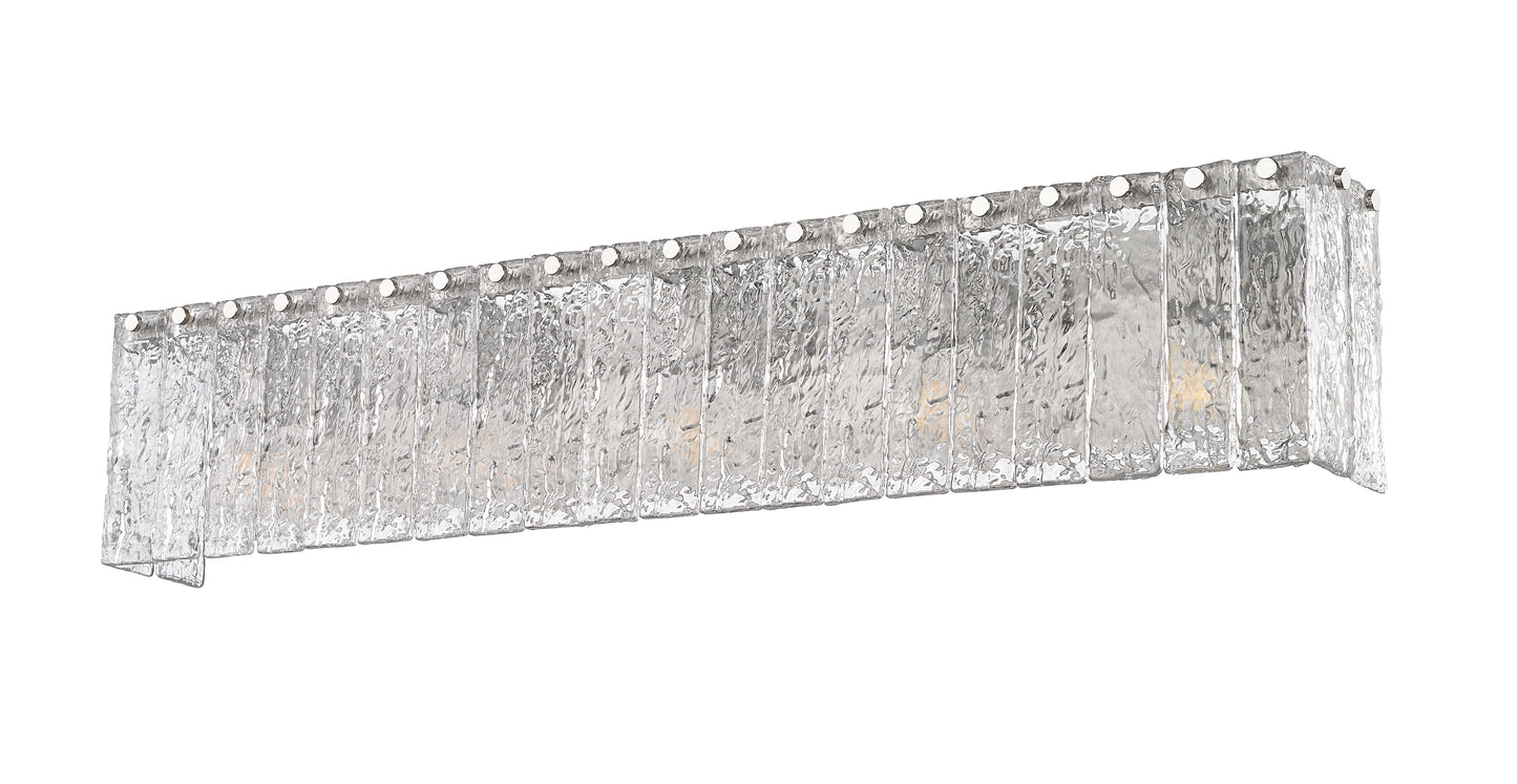 1943-5V-BN - Glacier 5 Light 37" Vanity - Brushed Nickel