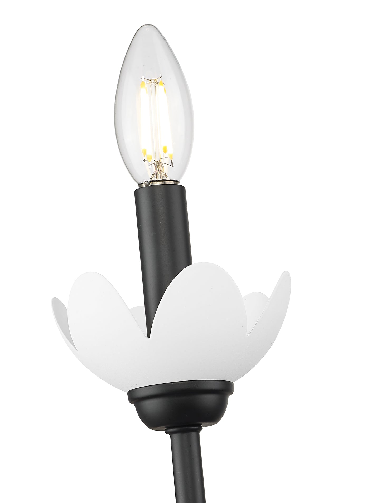 352-1S-MB - Allistair 1 Light Wall 12" Sconce - Matte Black