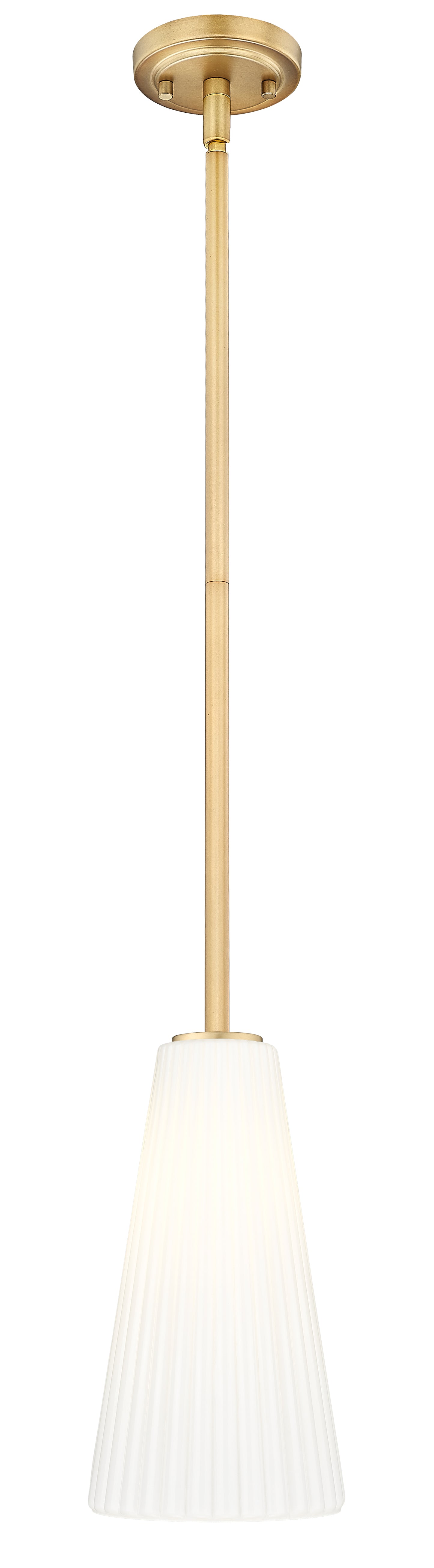 3043P7-ROD-MGLD - Farrell 1 Light 7" Pendant - Modern Gold