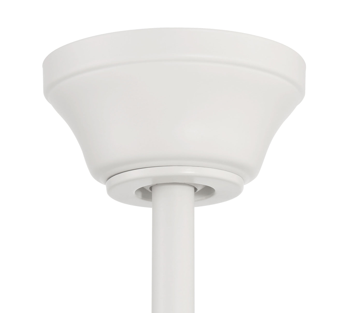 ECF114W5-WWOK - Eos Frost 4 Light 52" 5 Blade Ceiling Fan with Light Kit - White