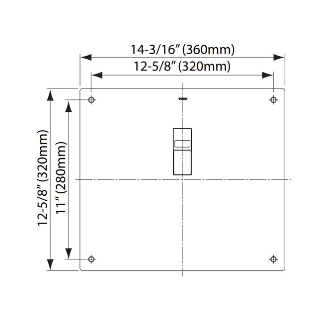 TEU2UAi#SS - ECOPOWER Touchless 0.125 GPF Concealed Urinal Flush Valve, IoT-Ready - Stainless Steel