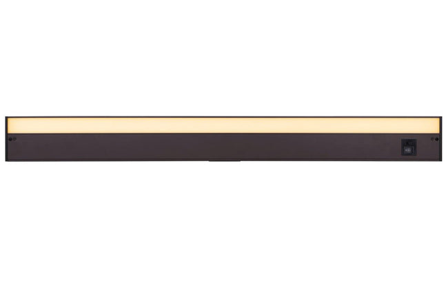 CUC3036-BZ-LED - 3CCT Under Cabinet Light Bars 1 Light 3.63" Wide Under Cabinet Light Bar - Bronze