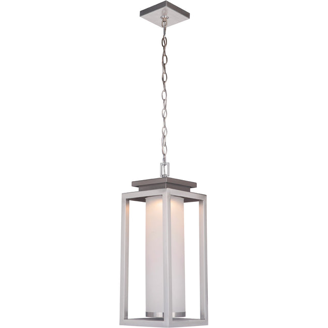 ZA1321-SS-LED - Vailridge 1 Light 9" Wide Outdoor Pendant - Stainless Steel