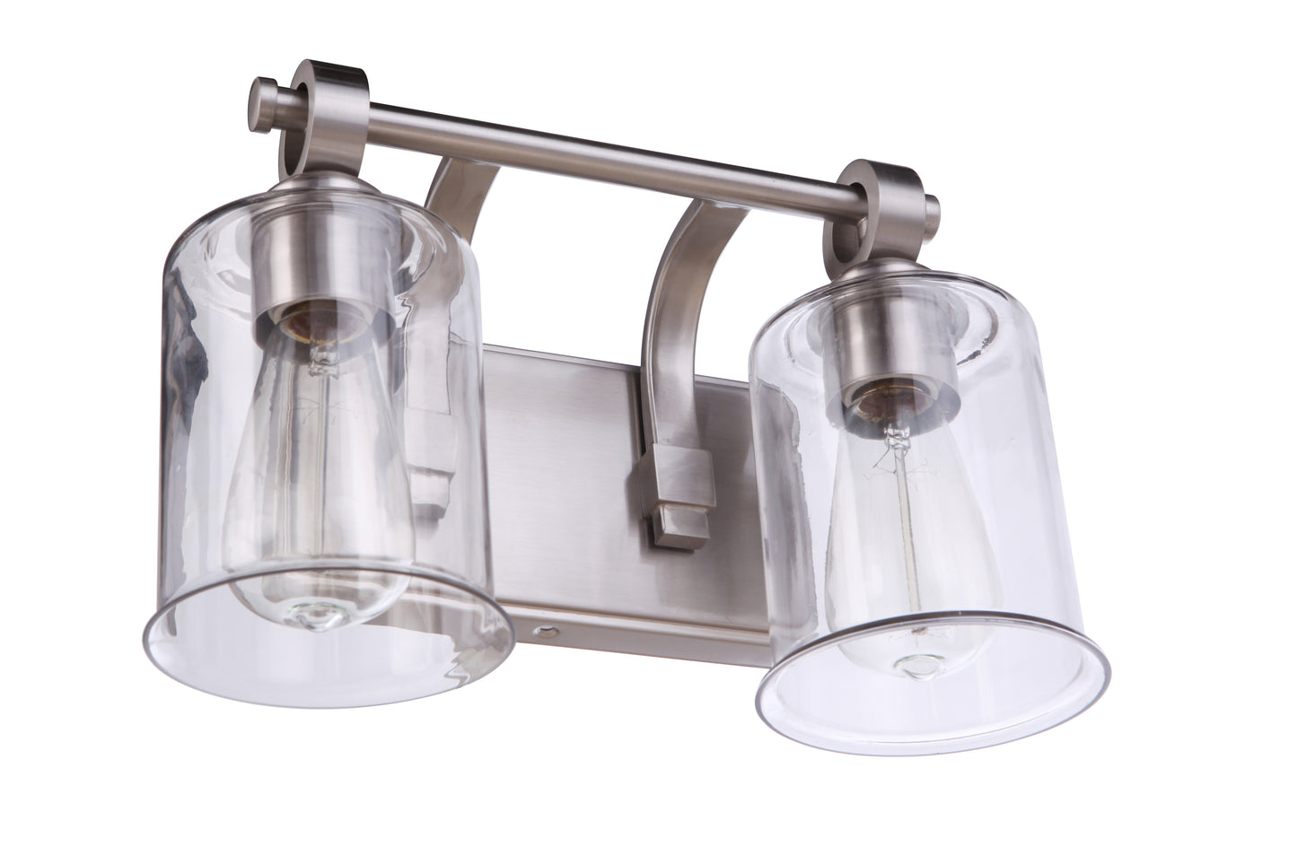 56402-BNK - Romero 2 Light 13.75" Wide Vanity Light - Brushed Nickel