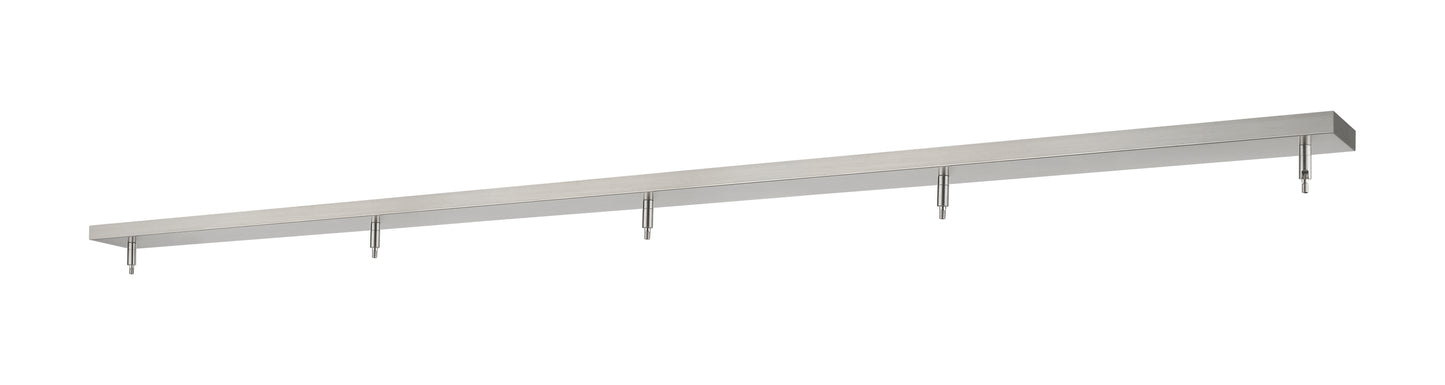 CP6405-BN - Multi Point Canopy 5 Light Ceiling 4" Plate - Brushed Nickel