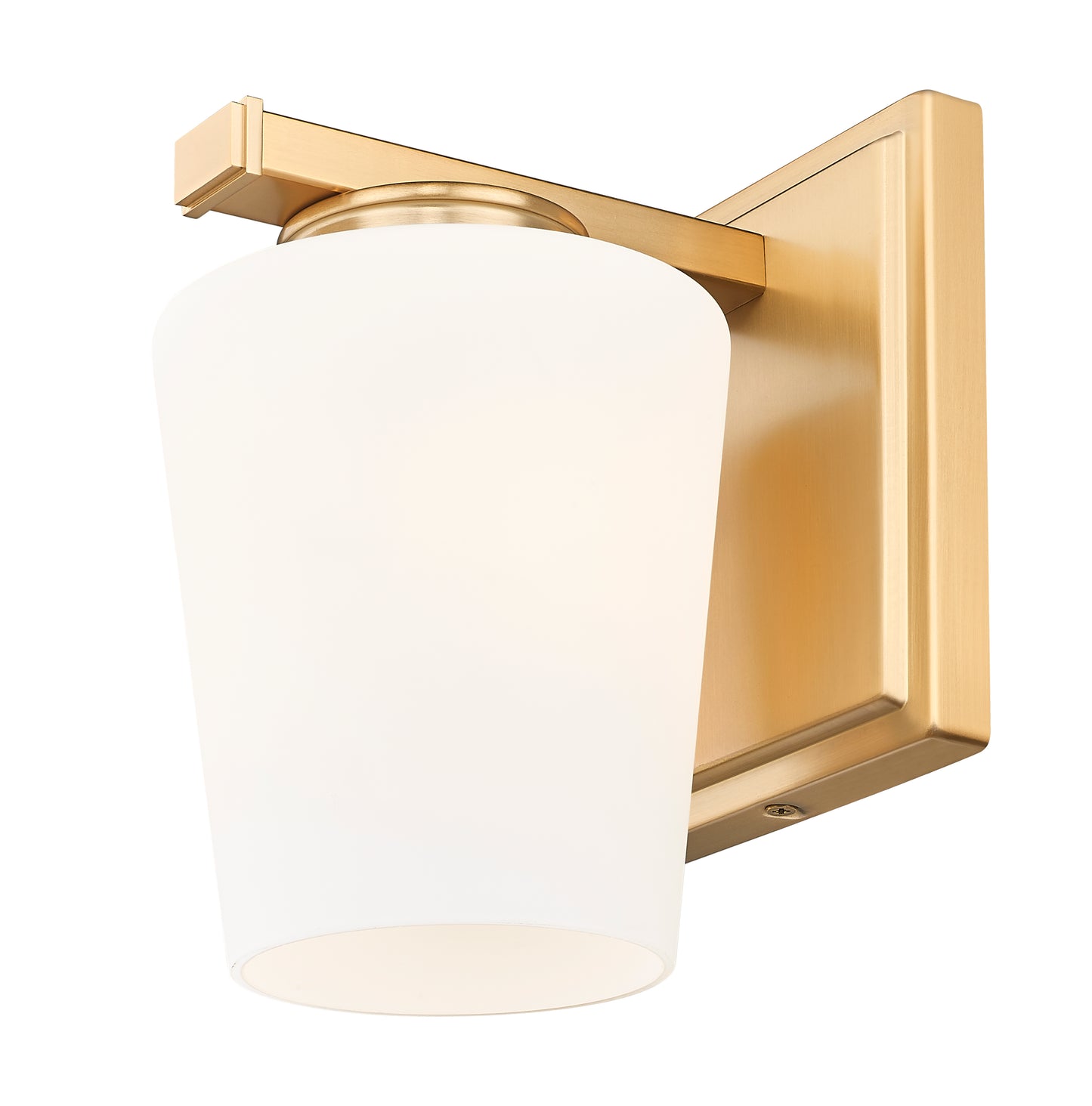 7703-1S-MGLD - Nextra 1 Light Wall 8" Sconce - Modern Gold