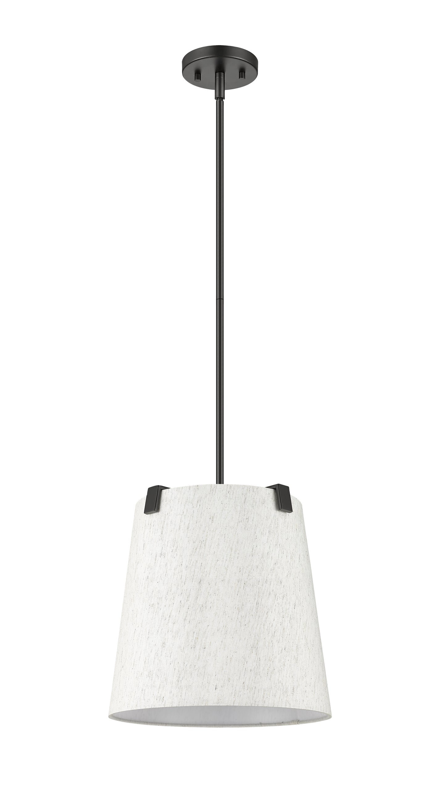 3502P13-MB - Weston 3 Light 13" Pendant - Matte Black