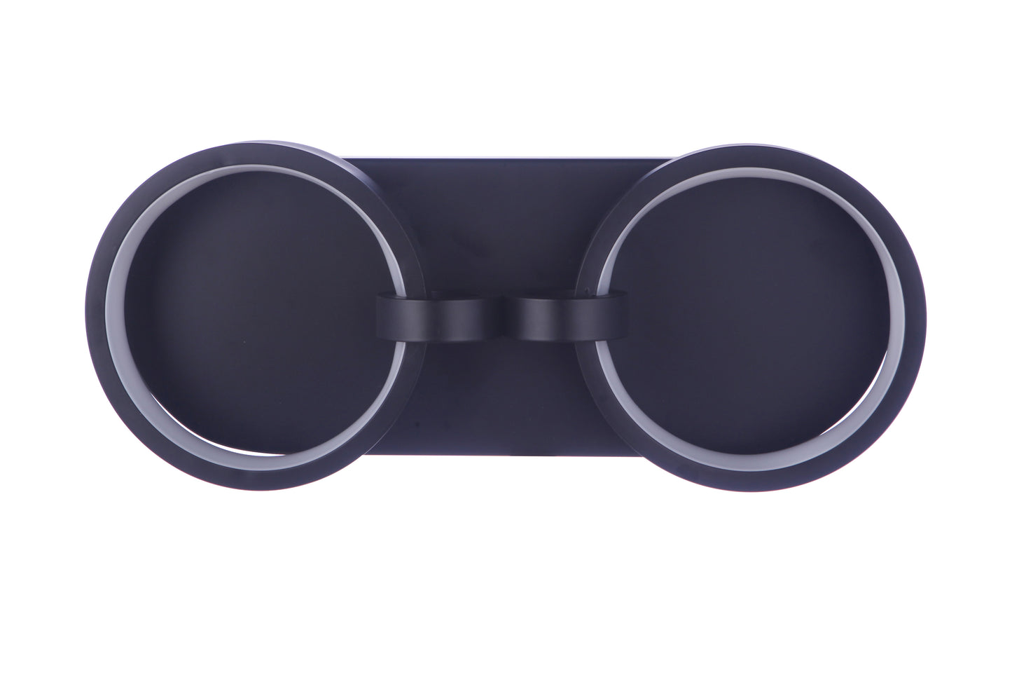 59302-FB-LED - Context 2 Light 15" Wide LED Vanity Light - Flat Black